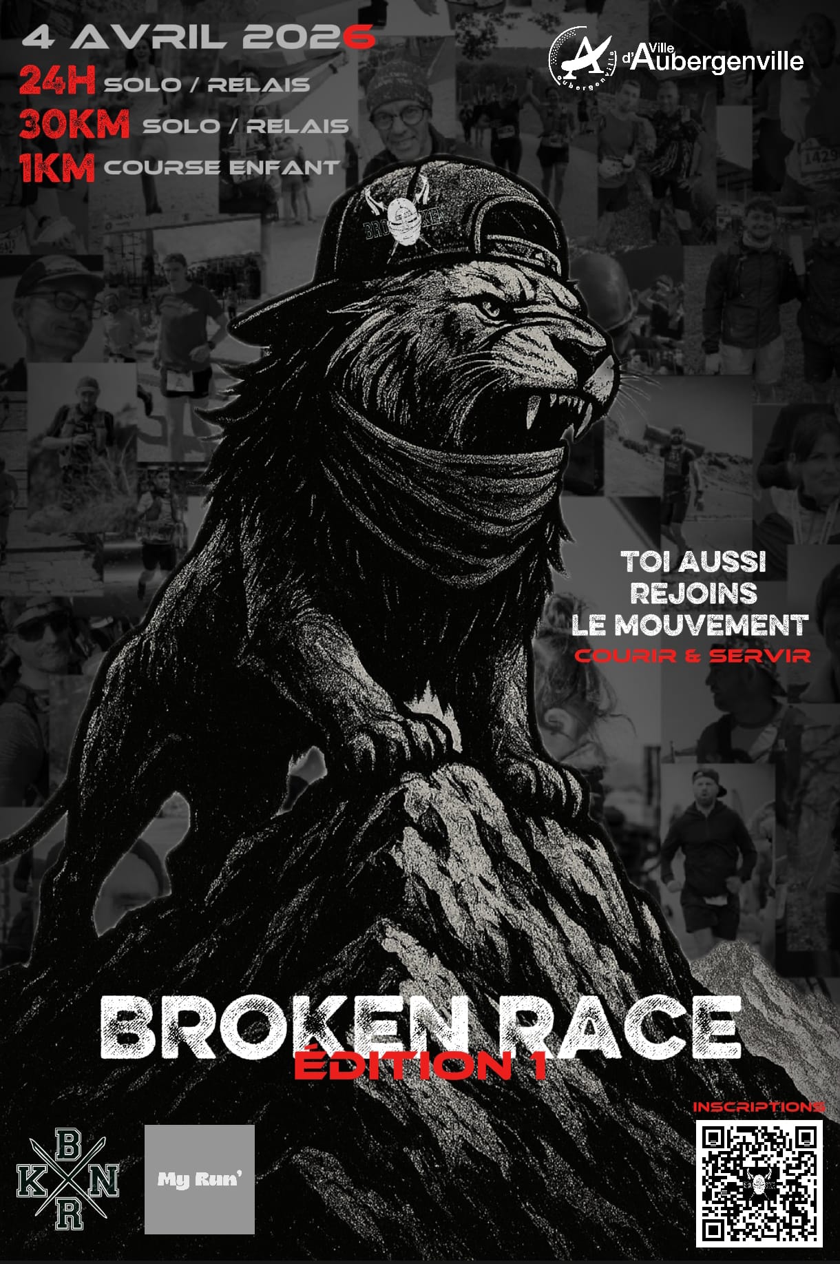 Affiche promotionnelle Broken Race 2026